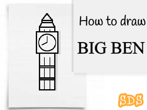How to draw Big Ben!