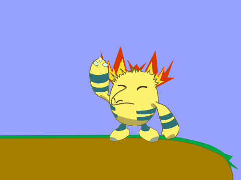 Pokemon Fusion: Cyndakid and Electilava
