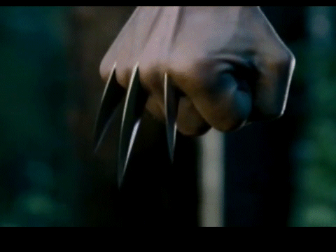Wolverine claws gif