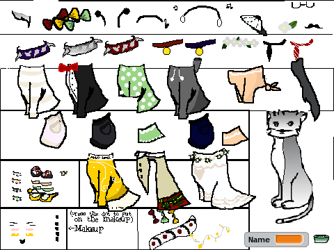 Cat dress up
