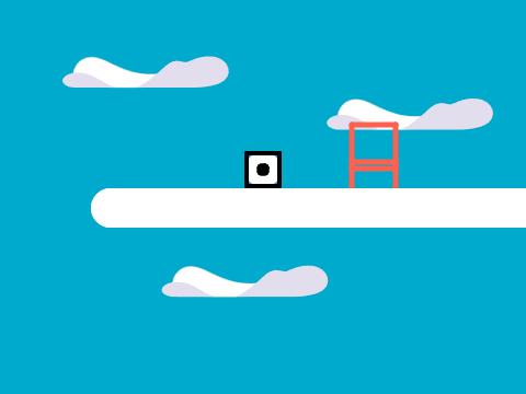 The Sky - a 95% pen platformer (Test)
