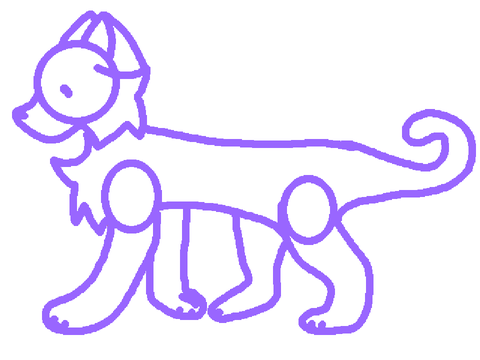 Cat walk cycle animation but it's not a cycle