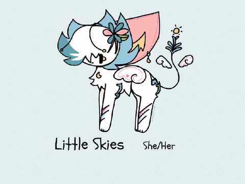 Little Skies- OC for @Cloudii_rain