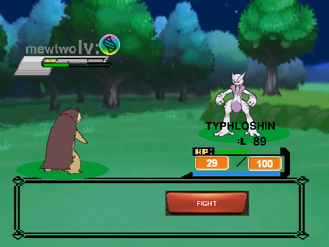 pokemon battle vs RED