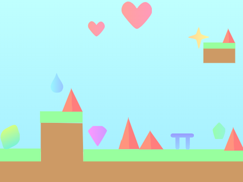 Run to the shapes
