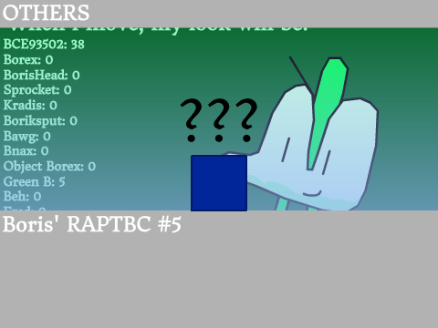 Boris' RAPTBC #5