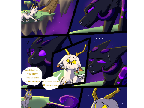 Obsidian & Gold; All pages