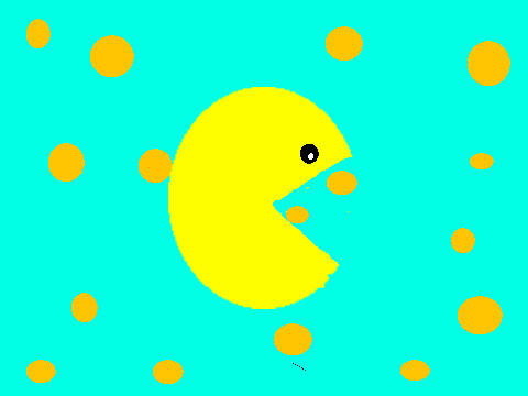 pacman clicker game