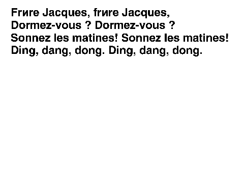 Frere Jacques Translation