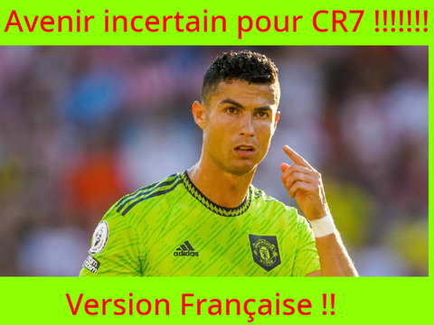 BREAKING NEWS⚽(fr)‼️‼️‼️ Avenir de CR7!!