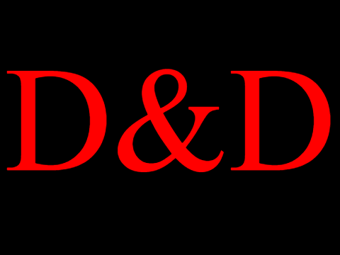 D&D. . . WOOOOOO!