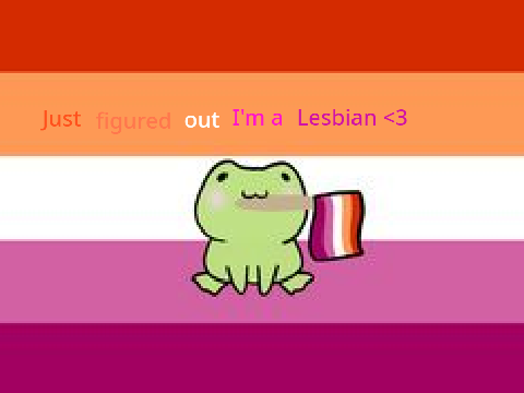 Sexuality update