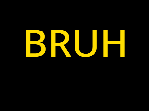Bruh Moment