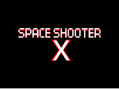 Space shooter X : logo