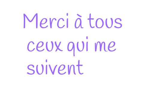Merci beaucoup 