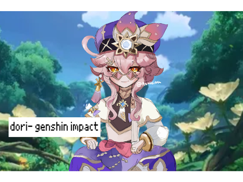 DORI- genshin fanart!