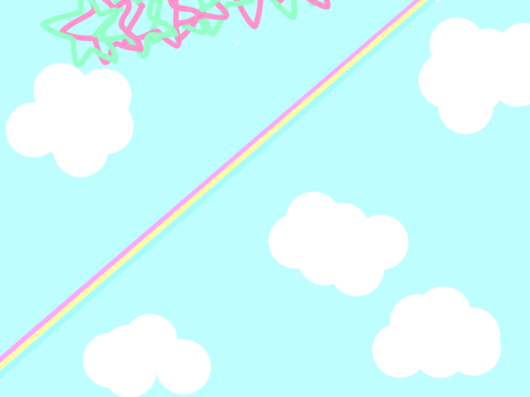 ⭐️Kiwi's Sky Themed Mouse Trail⭐️