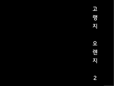 고랭지 오렌지 2