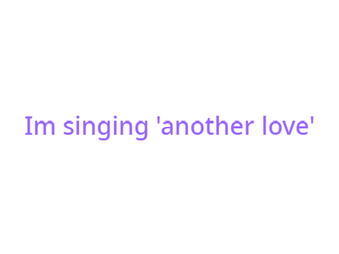 Singing contest entry