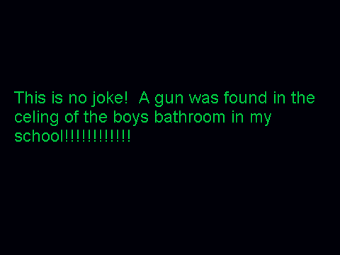 NO JOKE!