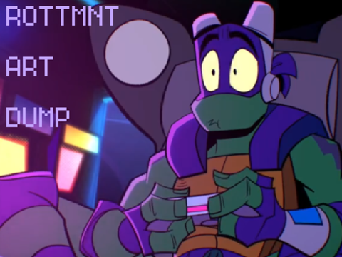ROTTMNT Art Dump
