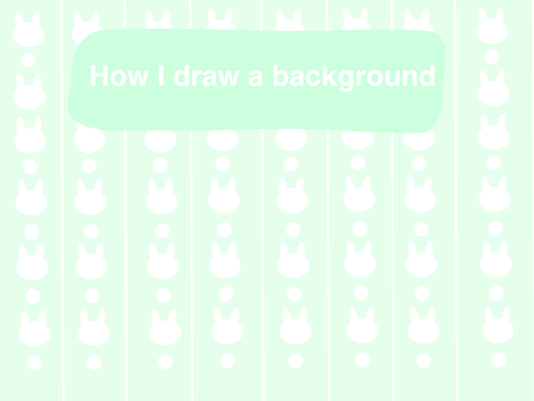 Art tutorial: Backdrops