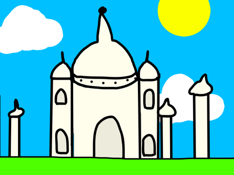 The Taj Mahal, A parallax