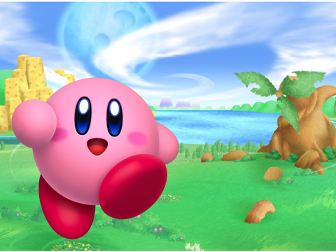Just Kirby walking