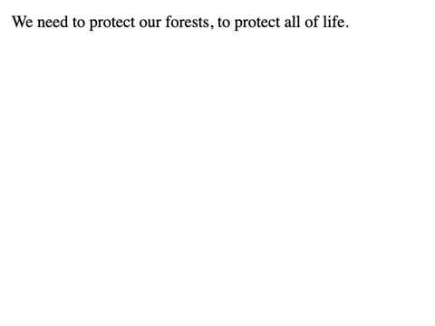 Deforestation
