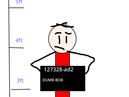 Dumb Bob MUG SHOT