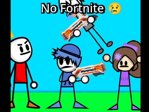 #pov: you can't play fortnite on the game #animations #stories #all #music #short #trending