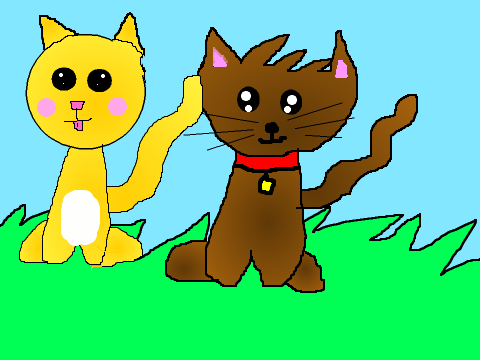 Art trade- Krazy cats