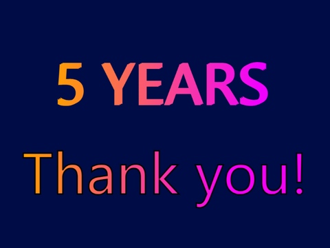 5 Years!