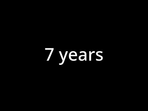 7 years (version français et Anglais)