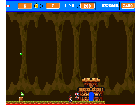 Super Mario Bros. My Custom Level 2