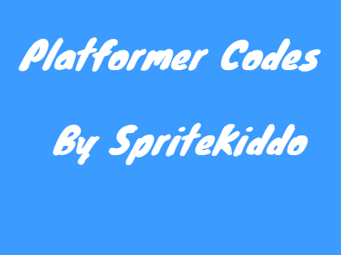 Platformer Codes