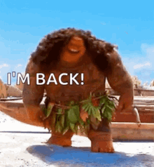 I'm Back, peeps!
