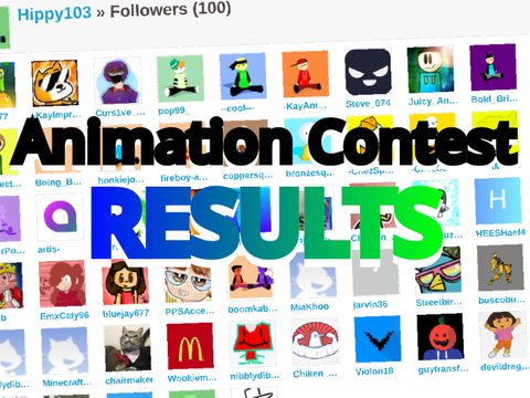 100 Follower Animation Contest RESULTS!
