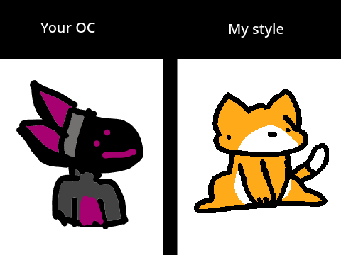 Ur OC in meh style  remix