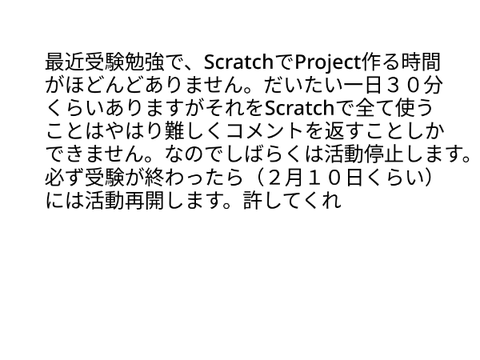 今後の活動について