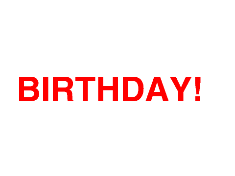 Today is my....