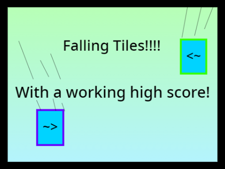 Falling Tiles (With a working high score!)