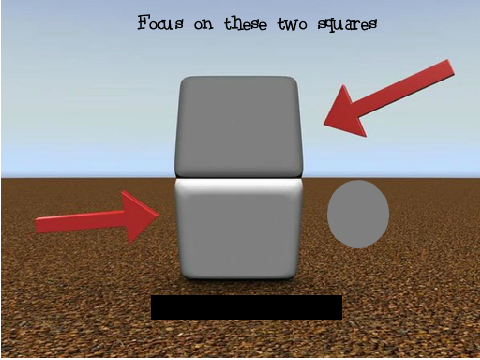 The Cube illusion
