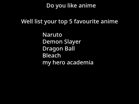 Anime
