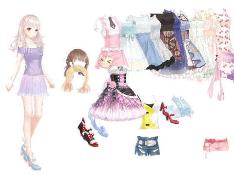 Love Nikki Summer dress up remix