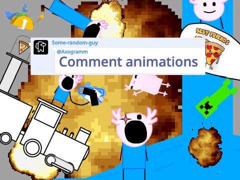 Comment animations