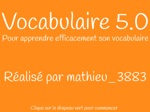 Vocabulaire 5.0