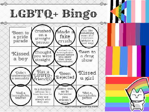 Pride Bingo-Pride Month 2022 remix