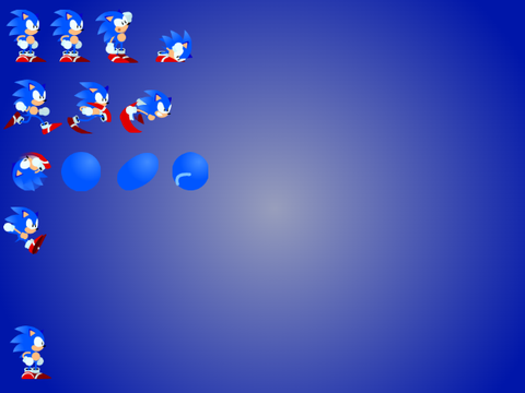 Classic Sonic Sprites