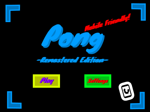 Pong | Remastered Edition | Mobile Friendly (v1.4.3)
